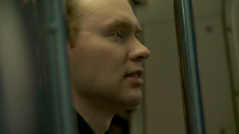 Bus scene — production still