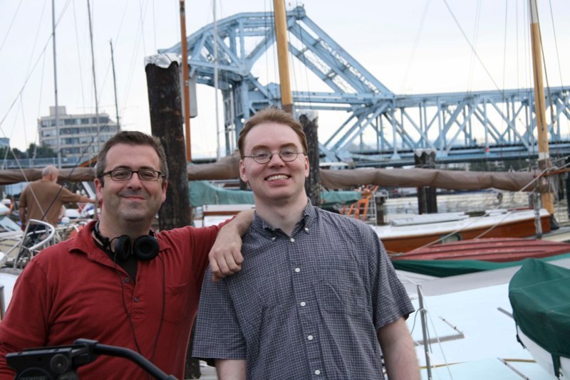 Boat scene — production still
