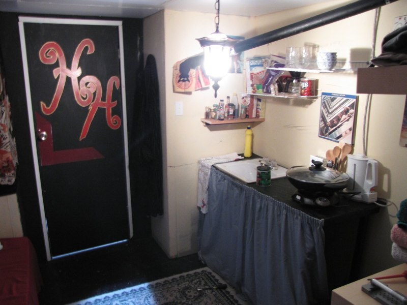 Apartment set — production photograph