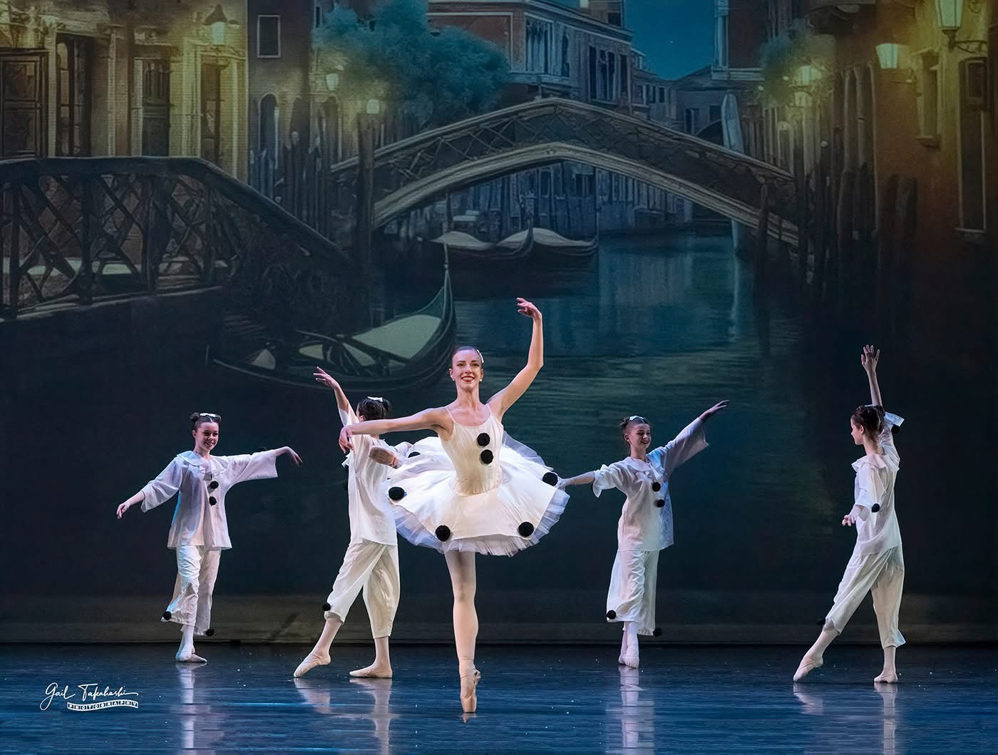 Stage production and projection design photograph